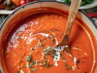 Kremalı Domates Çorbası