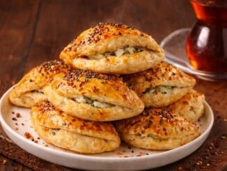 Mayasız Dereotlu Peynirli Poğaça Tarifi