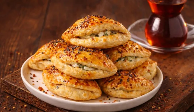 Mayasız Dereotlu Peynirli Poğaça Tarifi