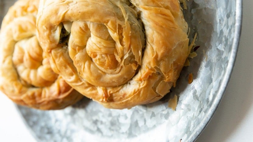 Ispanaklı Gül Böreği Tarifi